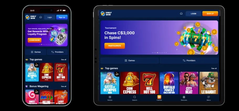 Gambling company site - onlywincasino-site