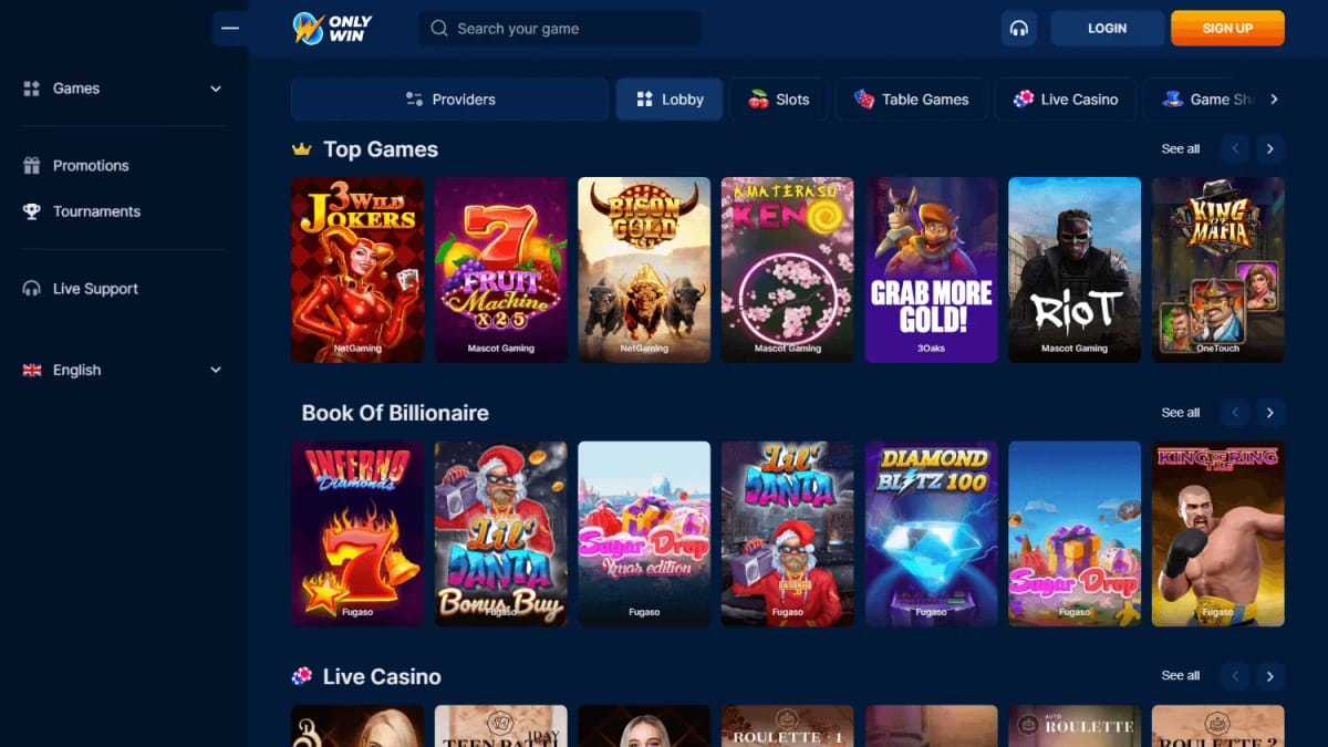 Gambling company site - onlywincasino-site